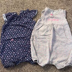 Baby girl rompers